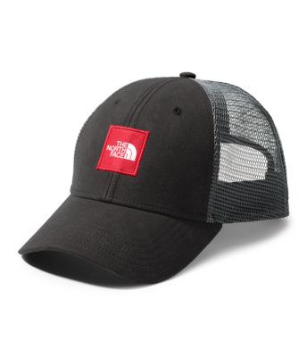 the north face logo trucker cap