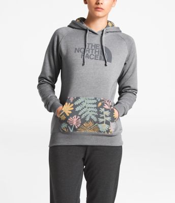 the north face flower hoodie