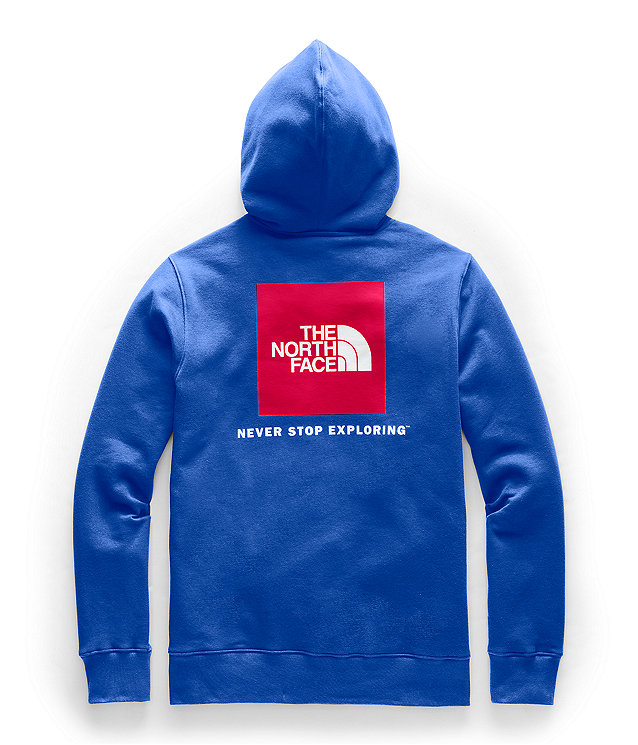 Men's Red Box Pullover Hoodie