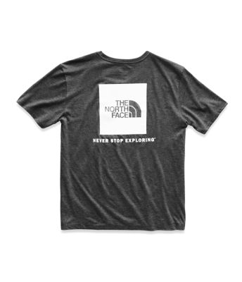 the north face never stop exploring shirt