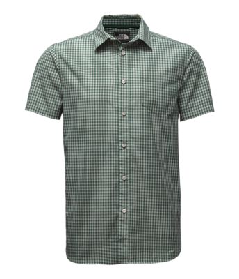 north face short sleeve button up