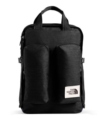 north face mini backpack black