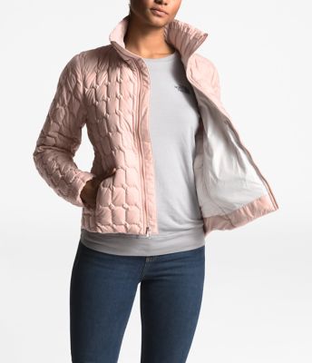 the north face women's thermoball crop jacket