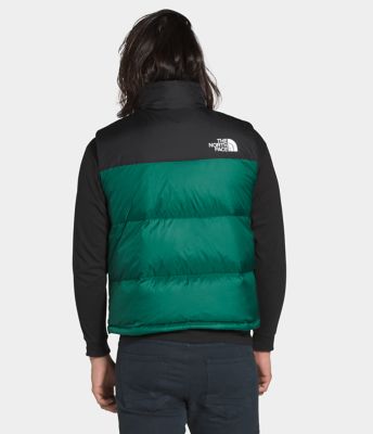 north face hooded vest mens