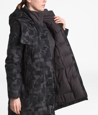 the north face cryos wool blend gtx down parka