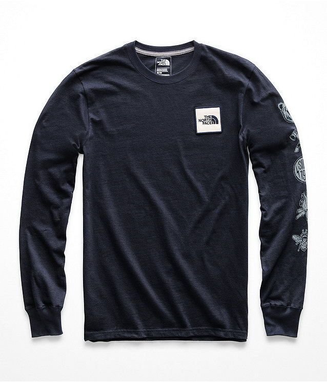 MEN'S LONG-SLEEVE HEAVY WEIGHT PATCHES TEE | The North Face