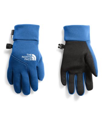north face youth gloves size chart