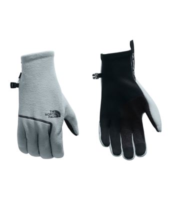 north face fleece gloves