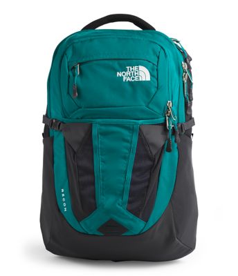 north face teal backpack