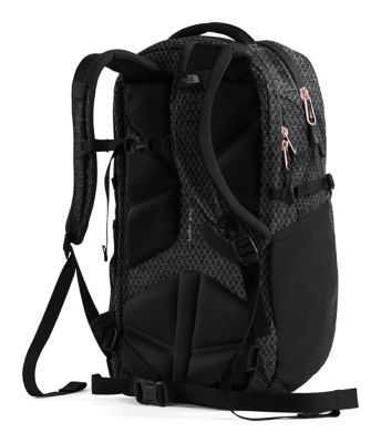 north face burnt coral backpack