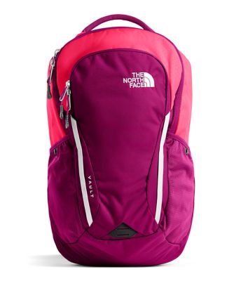 the north face backpack pink