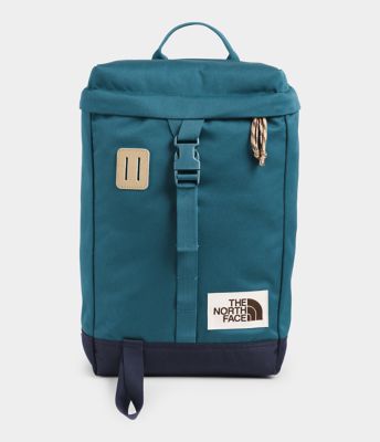 teal north face backpack