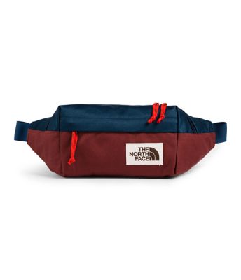 north face fanny pack red