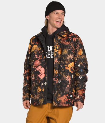 north face flannel hoodie