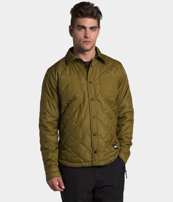 the north face men's fort point insulated flannel jacket