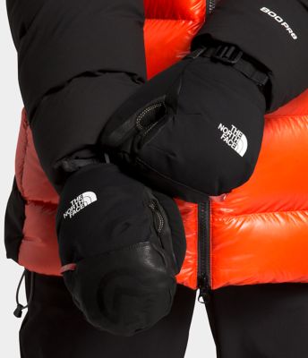 north face summit belay mitts