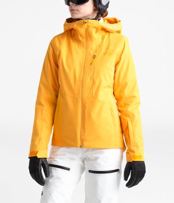 north face triclimate yellow