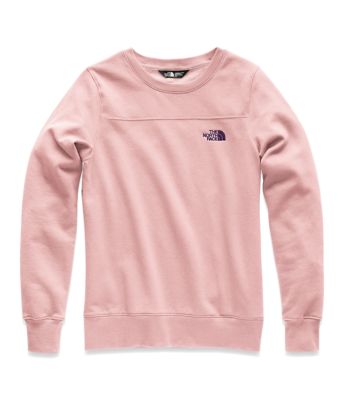 the north face women's half dome fleece crew