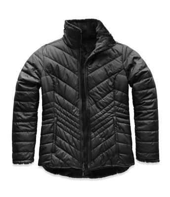 the north face women's mountain lifestyle mossbud insulated reversible jacket