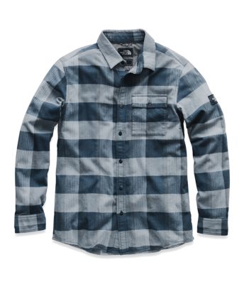 the north face men's stayside plaid shirt