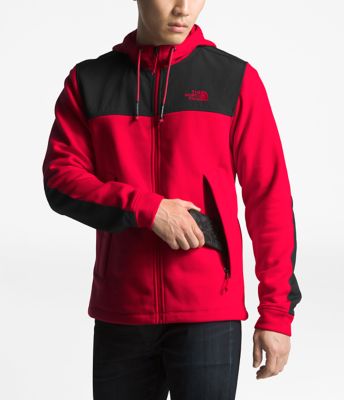 north face men's alphabet city fleece hoodie