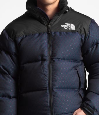 the north face 1996 engineered jacquard nuptse jacket