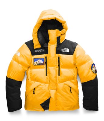 the north face gore tex jacket yellow