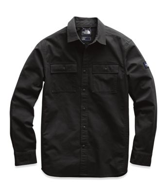north face button up 