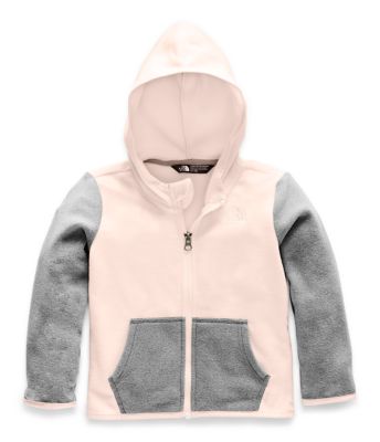 north face glacier full zip hoodie toddler