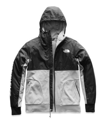 north face train n logo full zip hooded jacket