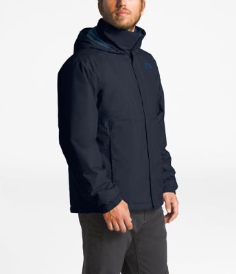 the north face resolve insulated jacket in black