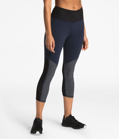 WOMEN'S MESH AROUND HIGH-RISE CROPS | The North Face