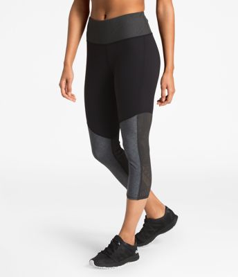 WOMEN'S MESH AROUND HIGH-RISE CROPS | The North Face