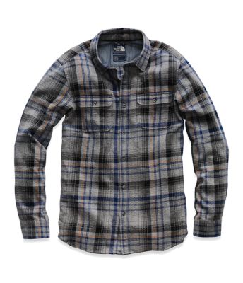 mens north face flannel