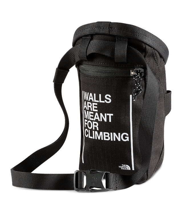 WALLS ARE MEANT FOR CLIMBING CHALK BAG