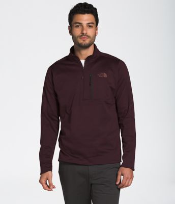 the north face men's canyonlands half zip pullover sweatshirt