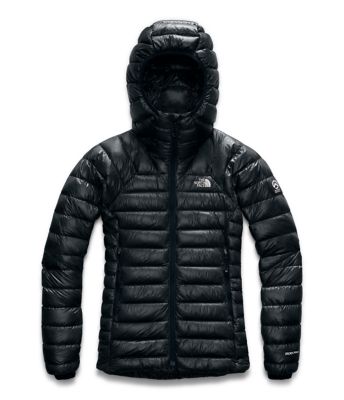 the north face down hooded jacket