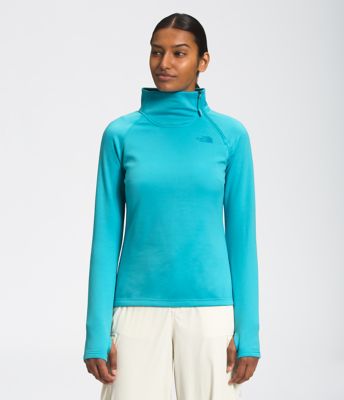 north face half zip fleece pullover women's
