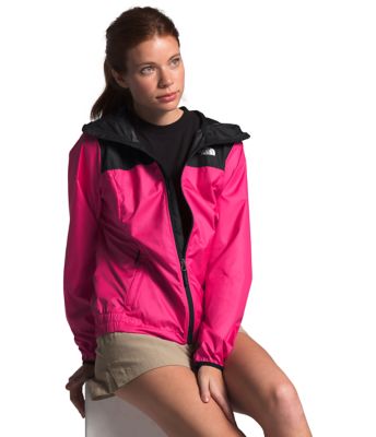womens north face pink jacket