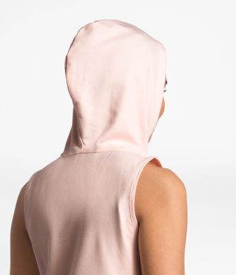 north face sleeveless hoodie