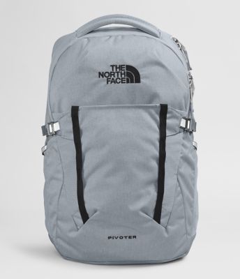 all grey north face backpack
