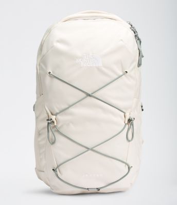 north face jester backpack white