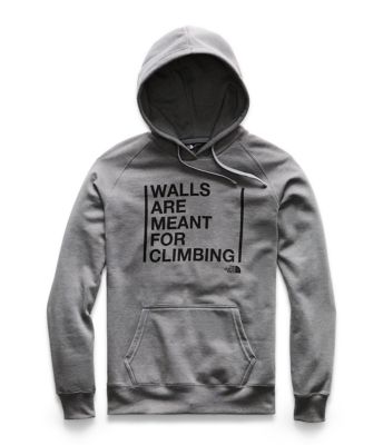 north face climb on hoodie