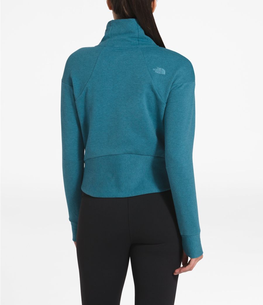 Download Women's Motivation Fleece Mock Neck Pullover | The North Face