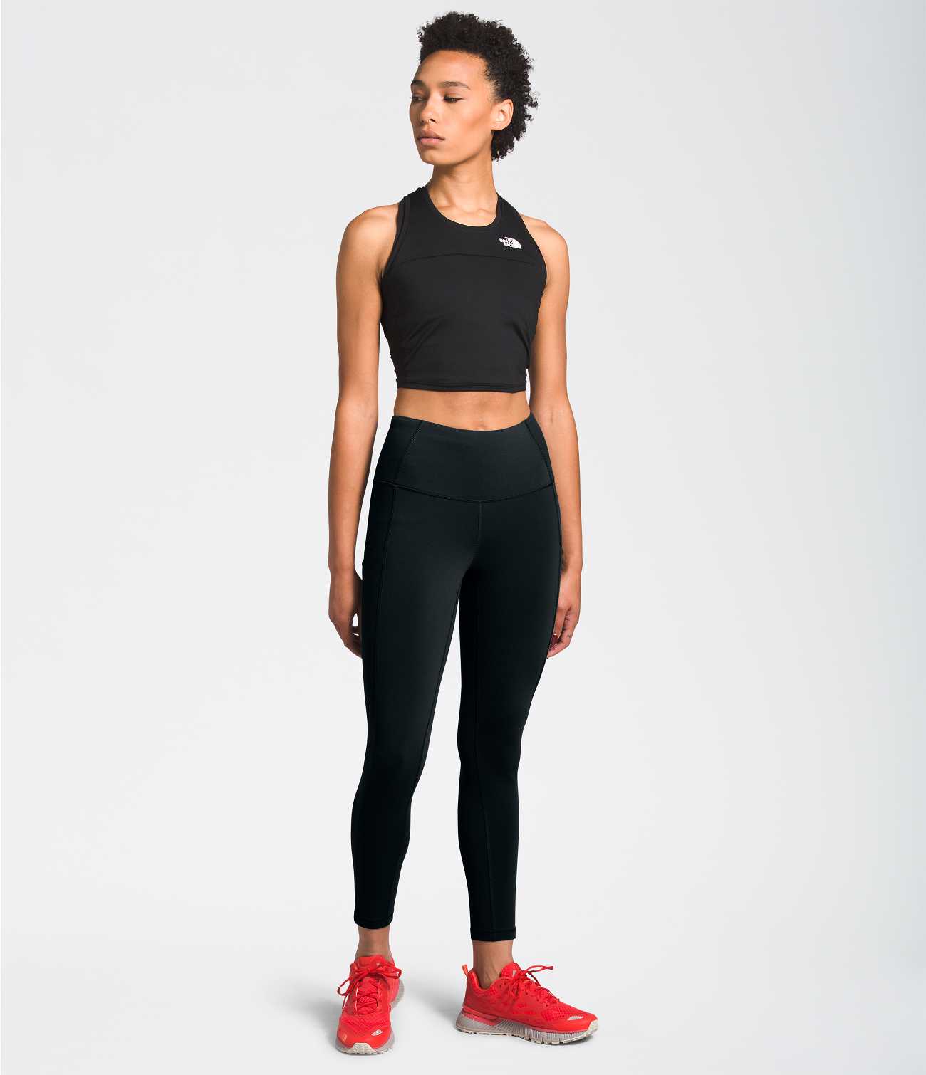THE NORTH FACE Midline High-Rise Pocket 7/8 Leggings TNF Black XS R at   Women's Clothing store
