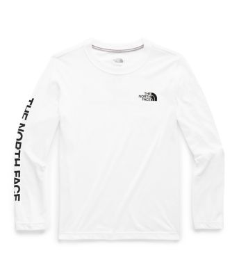 white north face long sleeve top