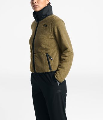 sherpa crop jacket