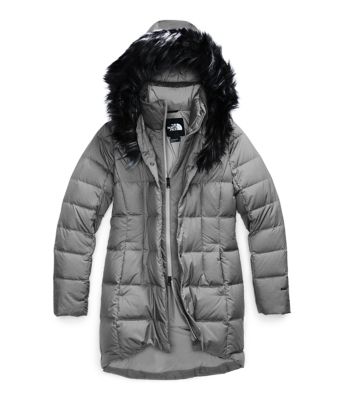 womens north face with fur hood