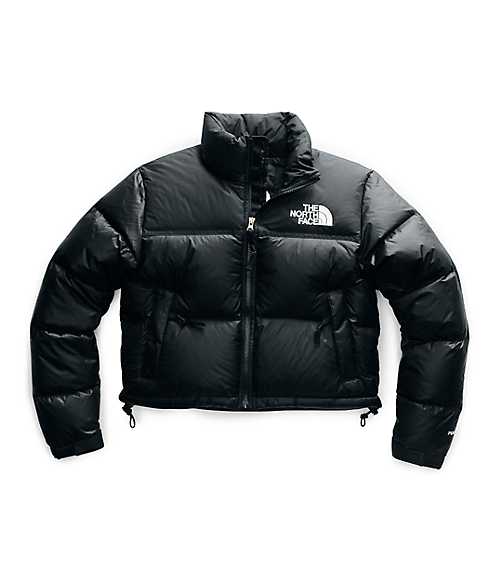 Women's Nuptse Crop Jacket | Free Shipping | The North Face