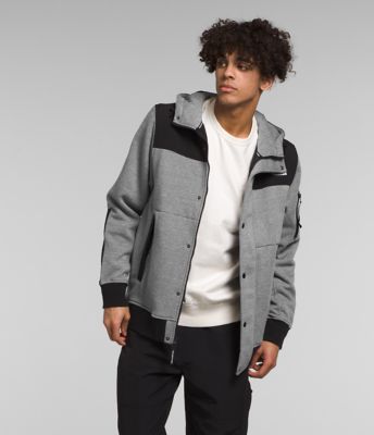 The North Face Front Range Fleece Zip Hoodie Jacket in Gray for Men